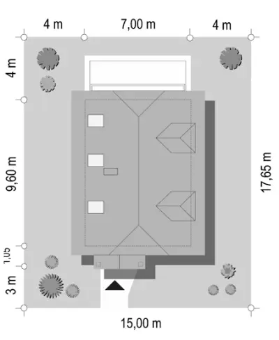 Adaś — plan sytuacyjny 1
