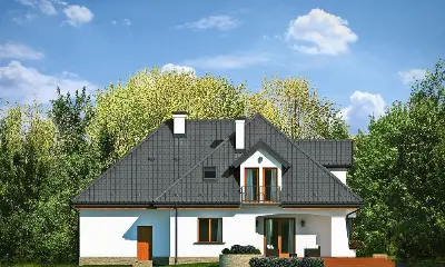 Agnieszka 3 B — elewacje 2 (odbicie lustrzane)