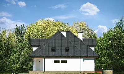 Agnieszka 3 B — elewacje 4 (odbicie lustrzane)