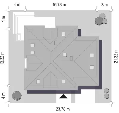 Agnieszka 3 — plan sytuacyjny 1