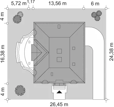 Ambasador 2 — plan sytuacyjny 1