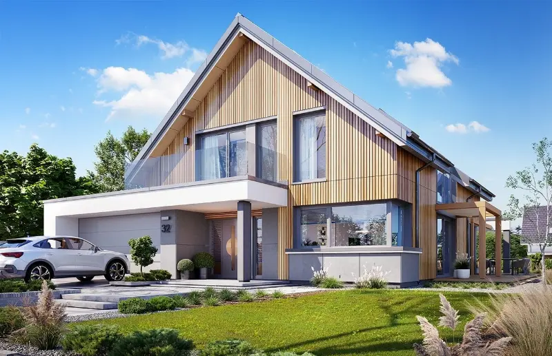 Projekt domu Amber 4 — wizualizacja