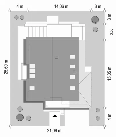 Amber — plan sytuacyjny 1 (odbicie lustrzane)