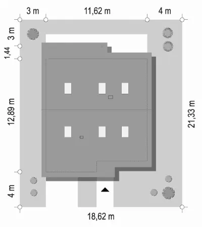 Ambitny 2 — plan sytuacyjny 1