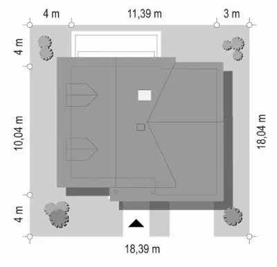 Amelia — plan sytuacyjny 1