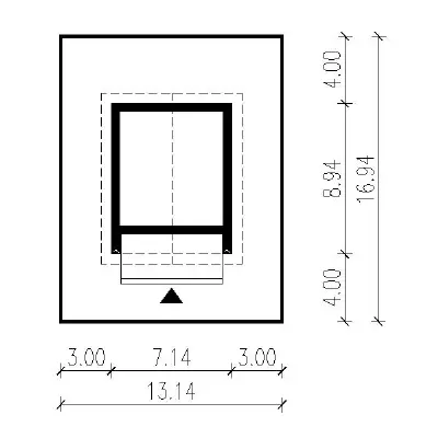 Ameliówka (letniskowy) — plan sytuacyjny 1