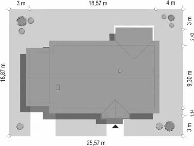 Anatol — plan sytuacyjny 1 (odbicie lustrzane)