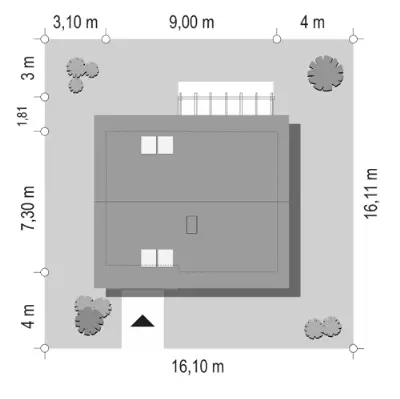 Ania — plan sytuacyjny 1