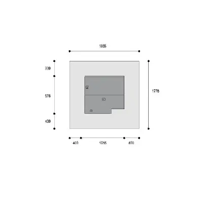 Arklow 2 — plan sytuacyjny 1 (odbicie lustrzane)
