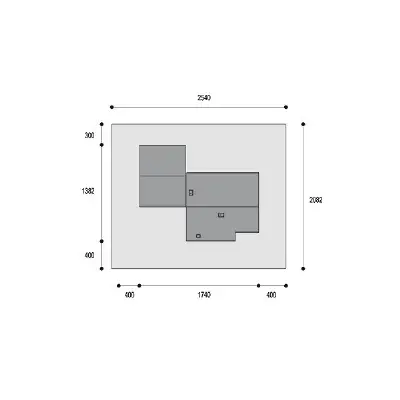 Arklow — plan sytuacyjny 1 (odbicie lustrzane)