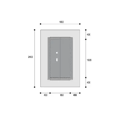 Atlanta — plan sytuacyjny 1 (odbicie lustrzane)