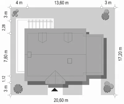 Bajkowy 2 — plan sytuacyjny 1