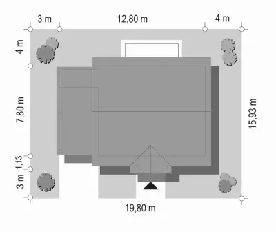 Bajkowy — plan sytuacyjny 1