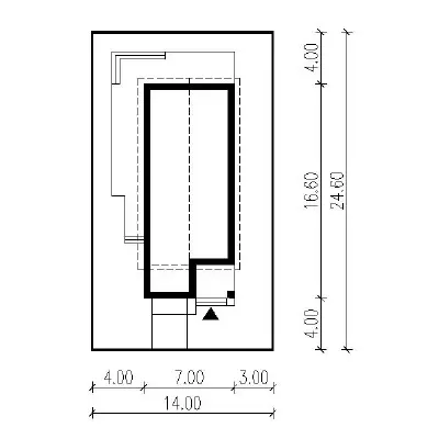Bez granic - wariant I — plan sytuacyjny 1 (odbicie lustrzane)