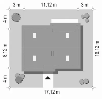 Biedronka 2 — plan sytuacyjny 1