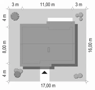 Biedronka — plan sytuacyjny 1