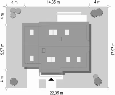 Bryza 5 (NF40) — plan sytuacyjny 1
