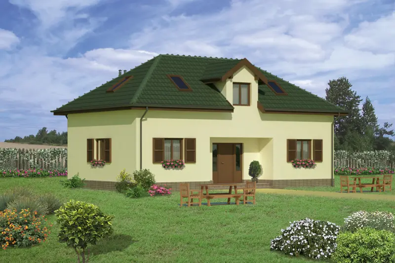 Projekt domu Budynek agroturystyczny (letniskowy) UC23 — wizualizacja