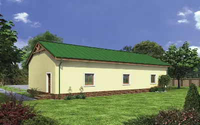 Budynek garażowo-magazynowy GMC08 — wizualizacje 1