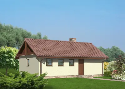 Budynek gospodarczy G15b — wizualizacje 1 (odbicie lustrzane)