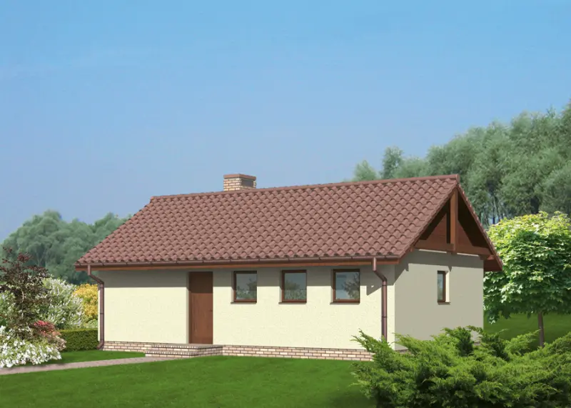 Projekt domu Budynek gospodarczy G15b — wizualizacja