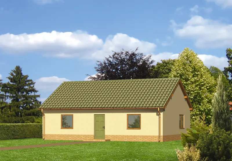 Projekt domu Budynek gospodarczy GC15a — wizualizacja