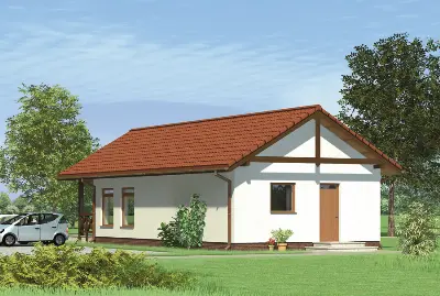 Budynek usługowy U10a — wizualizacje 2 (odbicie lustrzane)