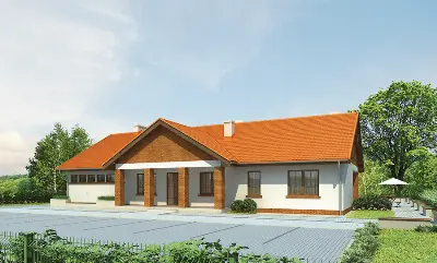 Budynek usługowy U26 — wizualizacje 2 (odbicie lustrzane)