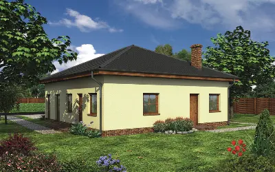 Budynek usługowy UC17 — wizualizacje 2 (odbicie lustrzane)