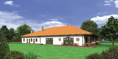 Budynek usługowy UC20a — wizualizacje 2 (odbicie lustrzane)