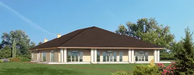 Budynek usługowy UC20b — wizualizacje 2 (odbicie lustrzane)