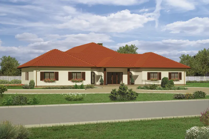 Projekt domu Budynek usługowy UC24 — wizualizacja