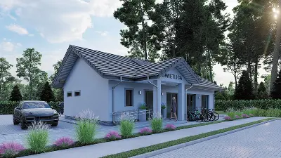 Budynek usługowy UC67e — wizualizacje 1