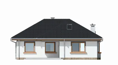 Bukszpan — elewacje 2 (odbicie lustrzane)