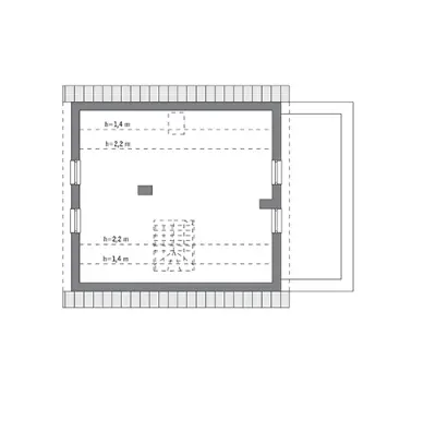 Cenny (etap I) — rzuty kondygnacji 2