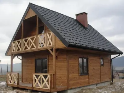 Chatka drewniana — realizacje 7