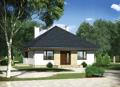Cichy zagajnik - wariant I — wizualizacje 1 (odbicie lustrzane)