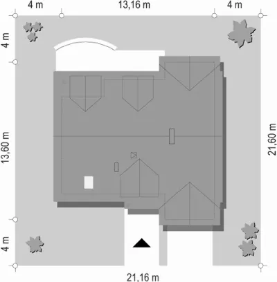 Cukiereczek — plan sytuacyjny 1
