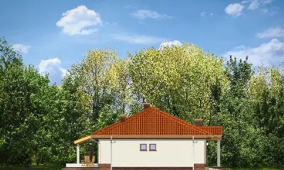 Cztery Kąty 2 — elewacje 4 (odbicie lustrzane)
