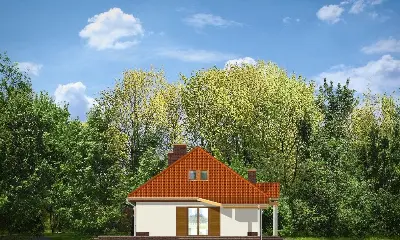 Cztery Kąty 3 — elewacje 3 (odbicie lustrzane)