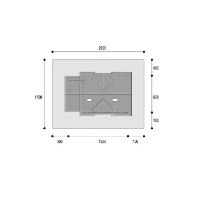 Dakota — plan sytuacyjny 1 (odbicie lustrzane)