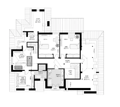 Dallas — rzuty kondygnacji 2