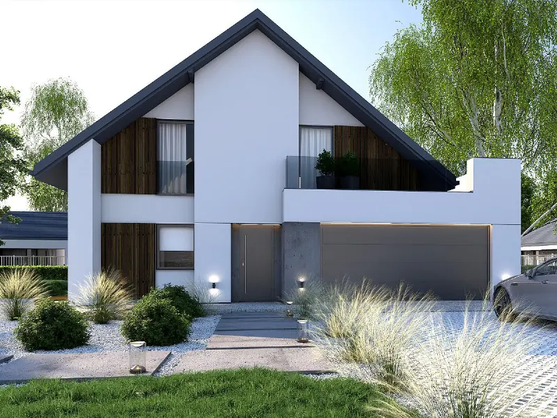 Projekt domu Denver — wizualizacja