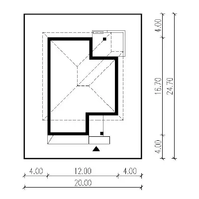 Dobry czas AG2 — plan sytuacyjny 1 (odbicie lustrzane)