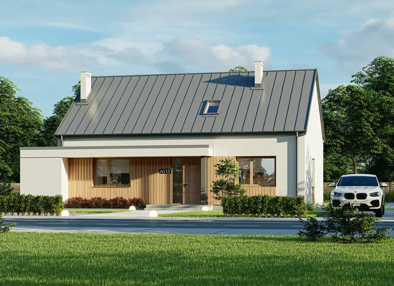 Projekt domu Dobry wybór 1 — wizualizacja