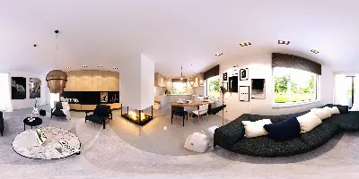 Dom bezpieczny — panoramy 360° 1