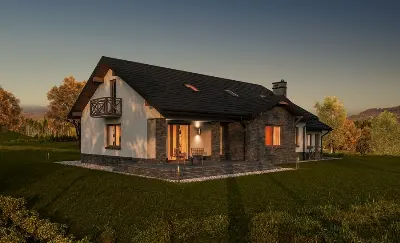 Dom na górce — wersje stylistyczne 2