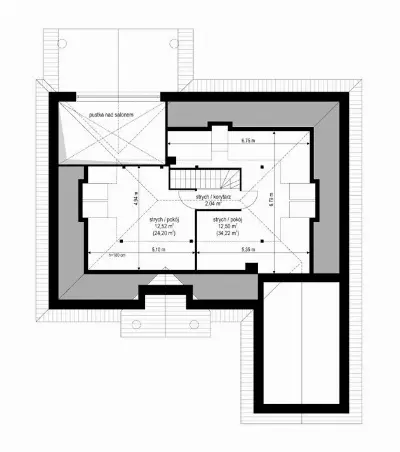 Dom na Parkowej 4 — wizualizacje 4 (odbicie lustrzane)