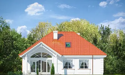 Dom na Parkowej 5 — elewacje 2