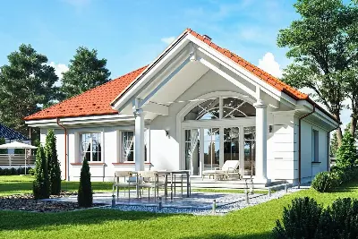Dom na Parkowej 5 — wizualizacje 2 (odbicie lustrzane)